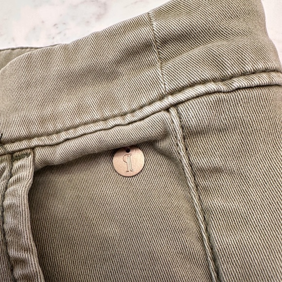 Pilcro Anthropologie Fit Hyphen Chinos Olive Green Women’s 29 Boho Comfort Prep - Picture 7 of 13